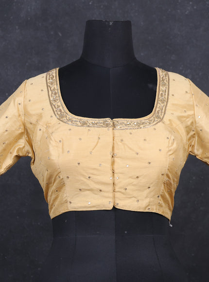 Sandal Raw Silk Readymade Blouse Sandal and