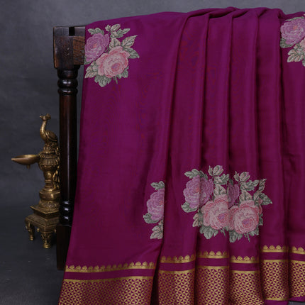 Collection image for: Mysore Crepe Silk Sarees