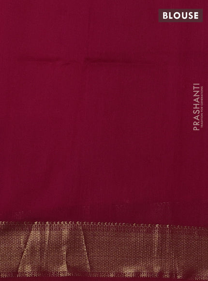 Maheshwari silk cotton saree pink with zari woven buttas and zari woven border