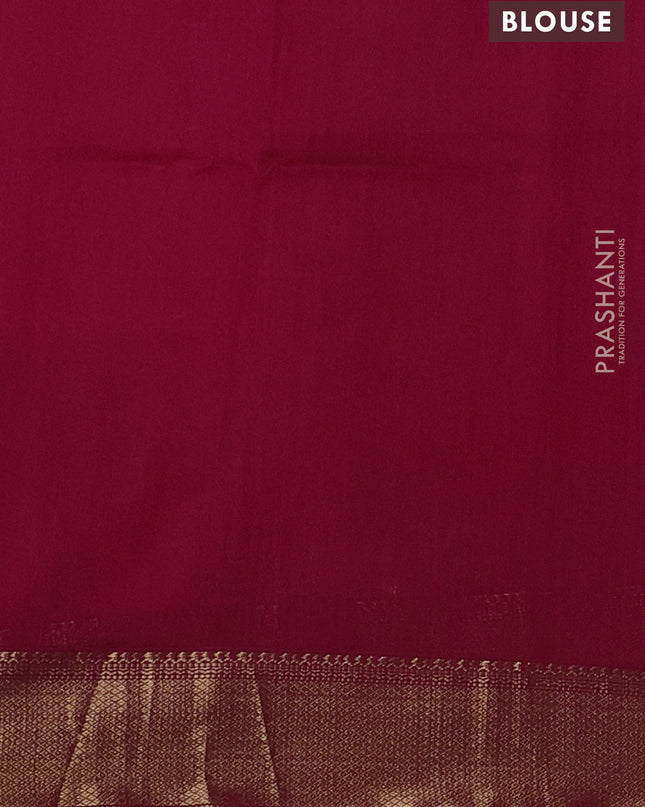Maheshwari silk cotton saree pink with zari woven buttas and zari woven border