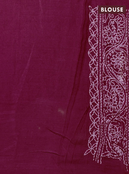 Pure tussar silk saree pink with allover zari woven buttas and embroidery border