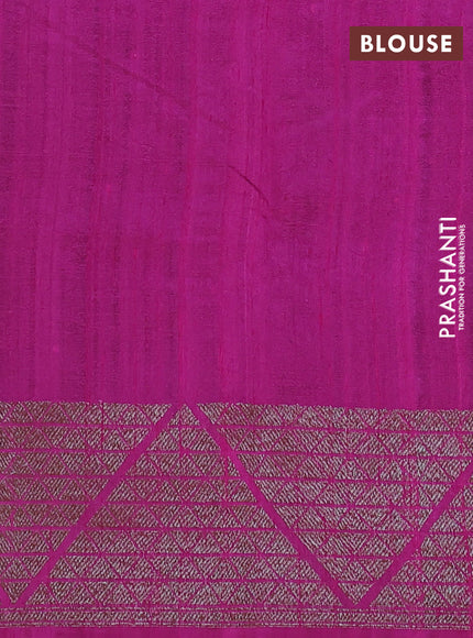 Banarasi raw silk saree brown with woven buttas and woven border