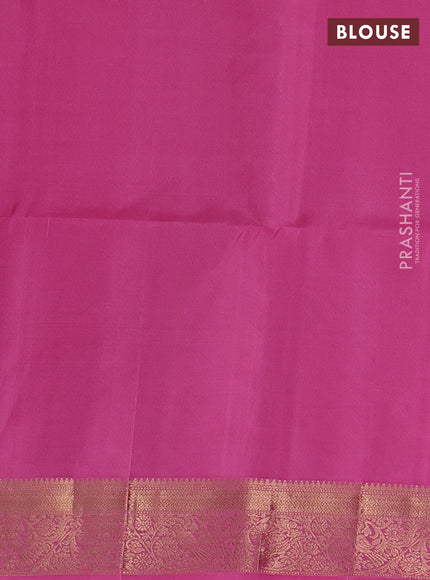 Pure soft silk saree light pink with zari woven floral buttas and zari woven border
