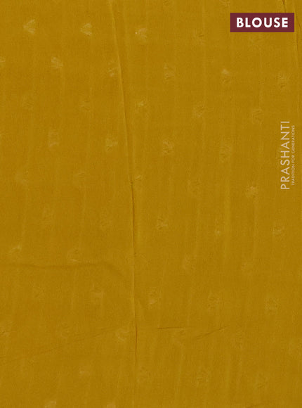 Art kota saree yellow with zari woven buttas and zari woven butta border