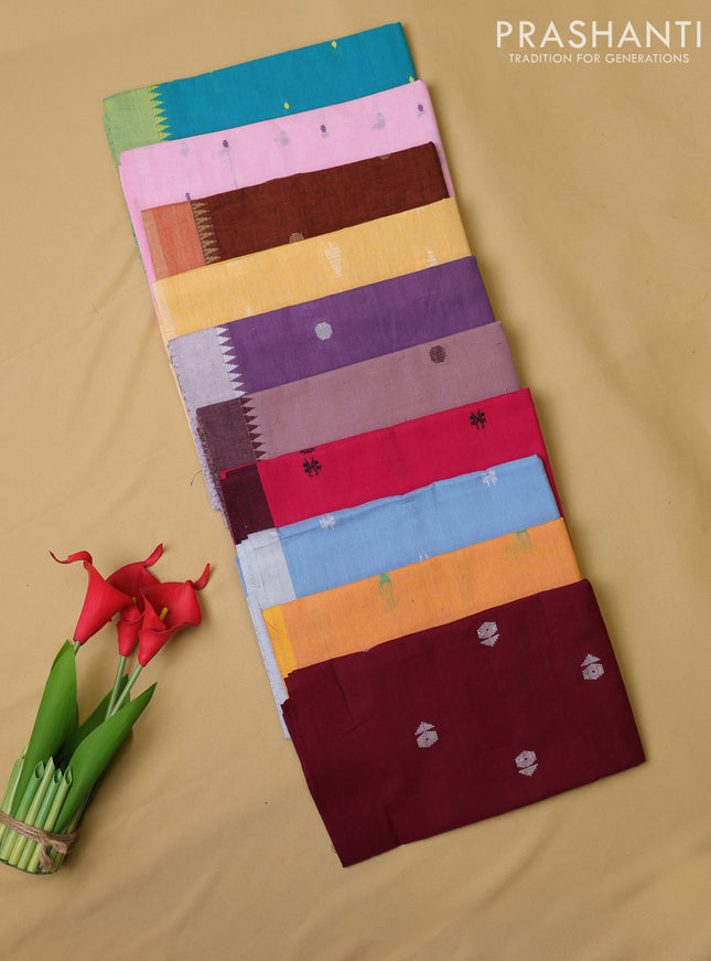 Assorted Colour & Design Cotton Blouse Bits
