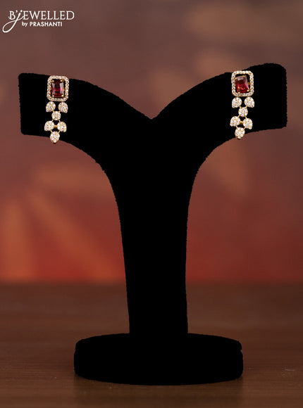 Antique necklace with multicolour and cz stones