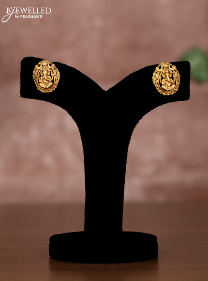 Antique chain with ganesha pendant