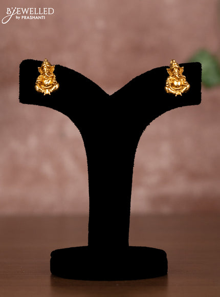 Antique chain with ganesha pendant