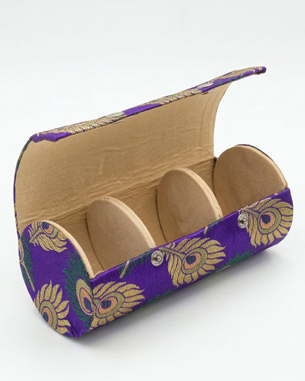 Bangle Holder Peacock Feather Design Large - W3991