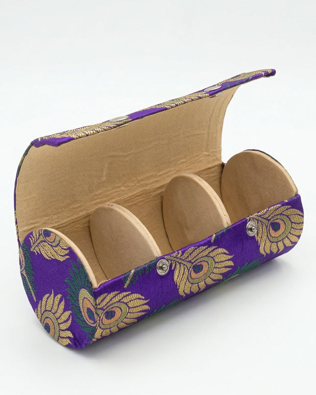 Bangle Holder Peacock Feather Design Large - W3991