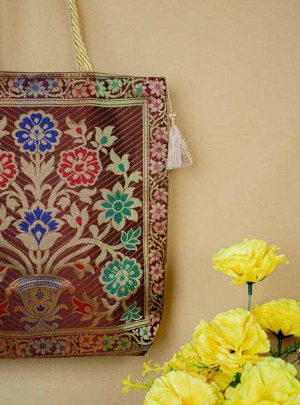 Banarasi Handbag ( 10 X 10) - WBG0670