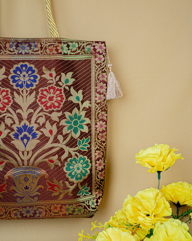 Banarasi Handbag ( 10 X 10) - WBG0670