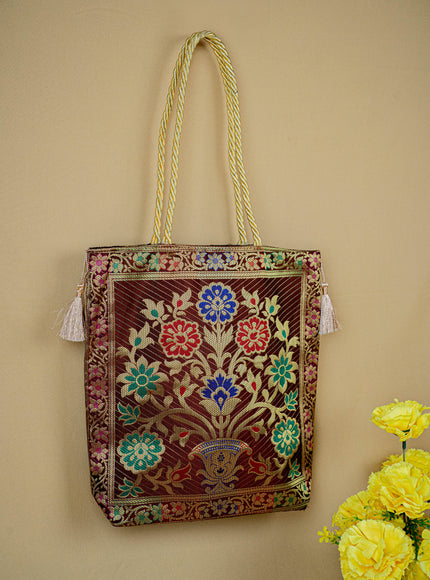 Banarasi Handbag ( 10 X 10) - WBG0670