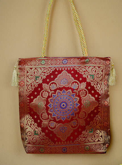 Banarasi Handbag ( 10 X 10) - WBG0670