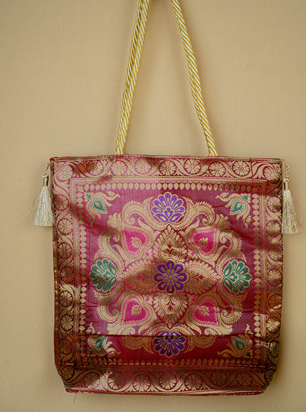 Banarasi Handbag ( 10 X 10) - WBG0670