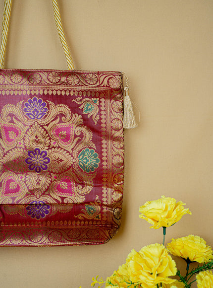 Banarasi Handbag ( 10 X 10) - WBG0670