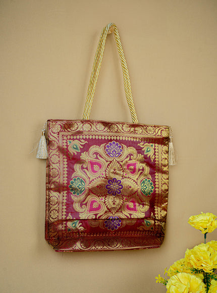 Banarasi Handbag ( 10 X 10) - WBG0670