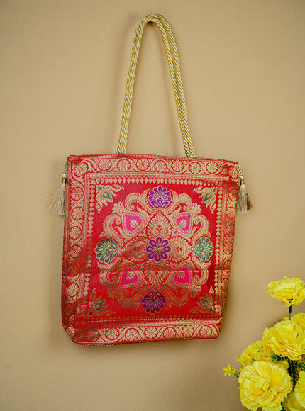 Banarasi Handbag ( 10 X 10) - WBG0670