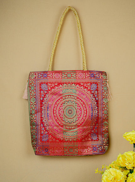 Banarasi Handbag ( 10 X 10) - WBG0670
