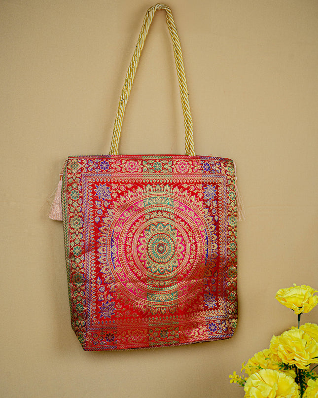 Banarasi Handbag ( 10 X 10) - WBG0670