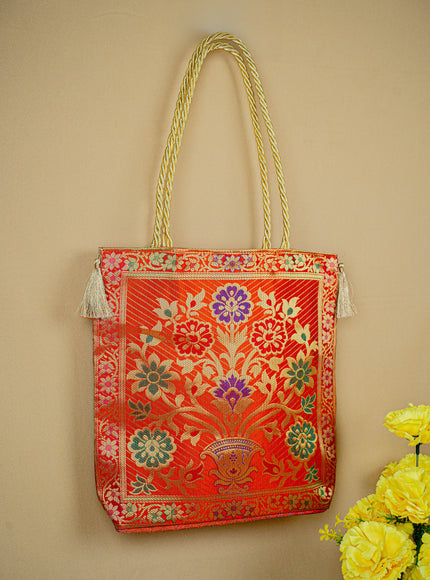 Banarasi Handbag ( 10 X 10) - WBG0670