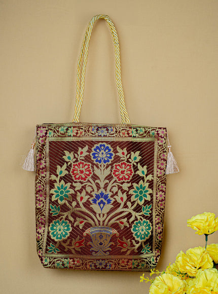 Banarasi Handbag ( 10 X 10) - WBG0670
