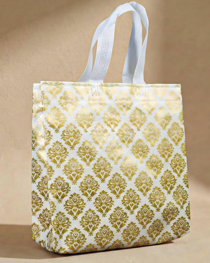 Non Woven Floral Printed Bag - WBG0738