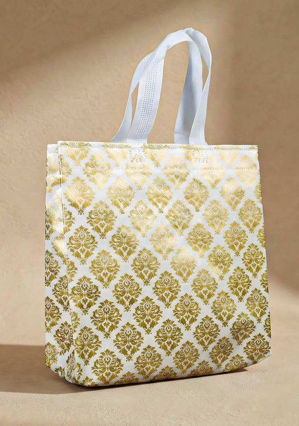 Non Woven Floral Printed Bag - WBG0738