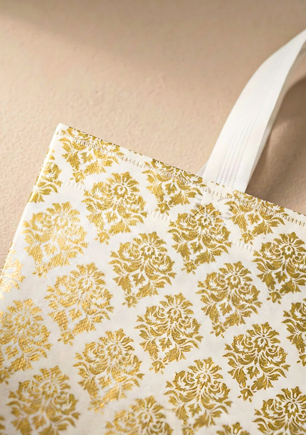 Non Woven Floral Printed Bag - WBG0738