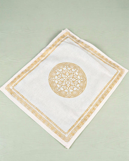 Rangoli Designed Saree Cover - WBG0971