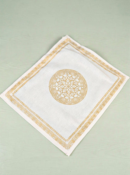 Rangoli Designed Saree Cover - WBG0971