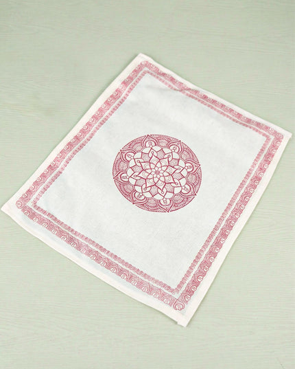 Rangoli Designed Saree Cover - WBG0971