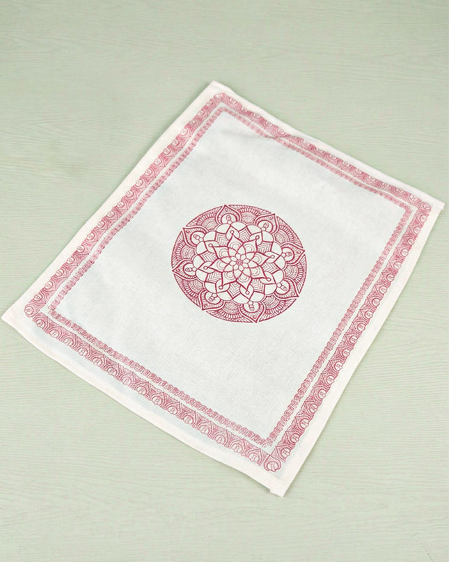 Rangoli Designed Saree Cover - WBG0971