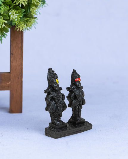 Panduranga Rukmini Idol in Polyresin - 3 inch - WBG1108