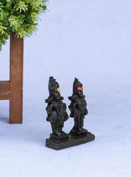 Panduranga Rukmini Idol in Polyresin - 3 inch - WBG1108