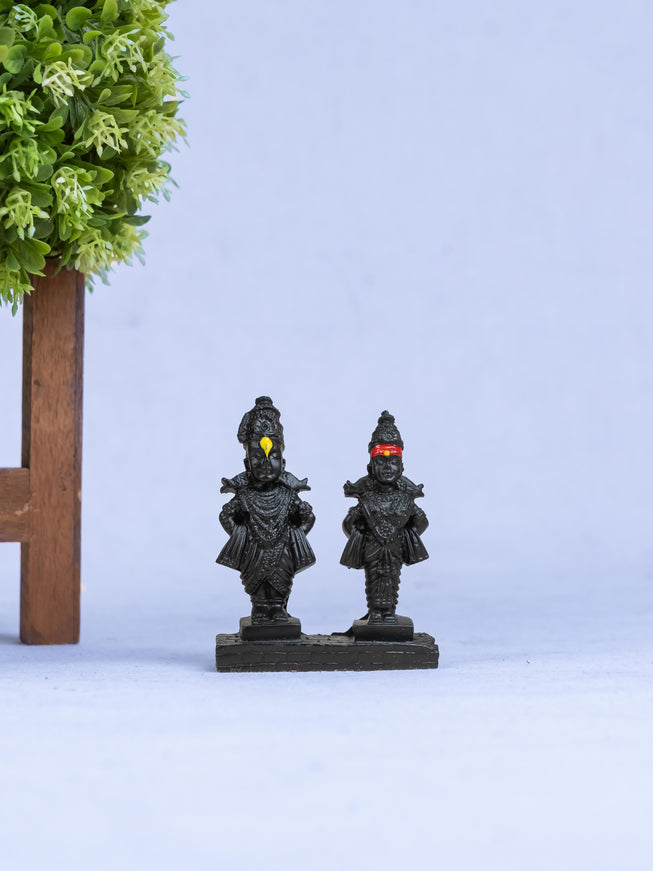 Panduranga Rukmini Idol in Polyresin - 3 inch - WBG1108