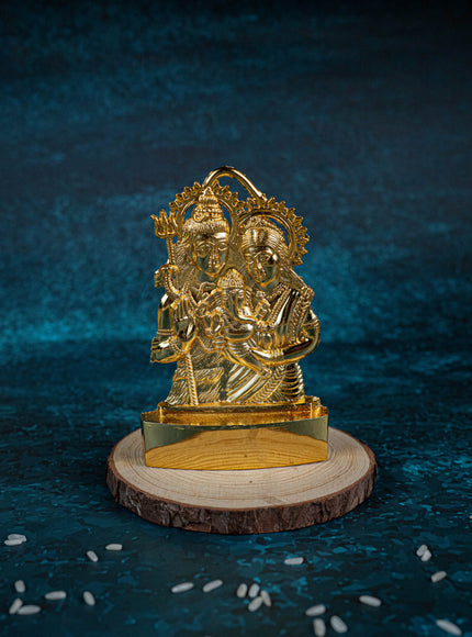 Murthi - Shiv Parivar Gold Finish - WBG1121