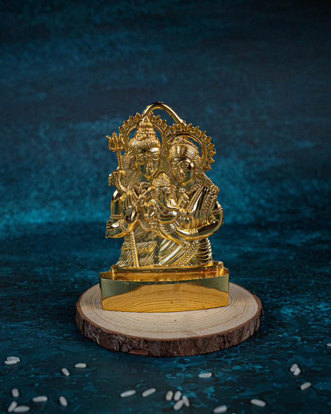 Murthi - Shiv Parivar Gold Finish - WBG1121