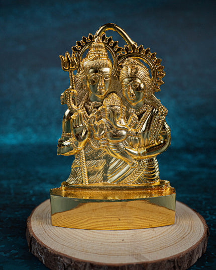 Murthi - Shiv Parivar Gold Finish - WBG1121