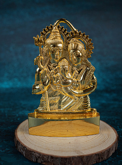 Murthi - Shiv Parivar Gold Finish - WBG1121