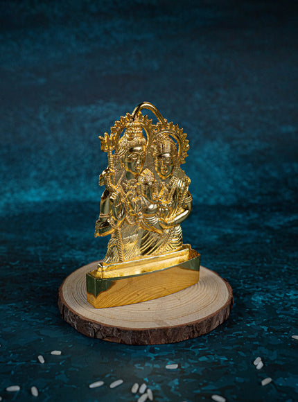 Murthi - Shiv Parivar Gold Finish - WBG1121