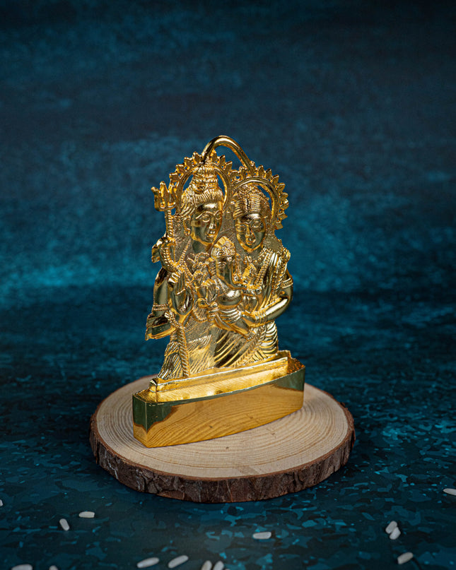 Murthi - Shiv Parivar Gold Finish - WBG1121