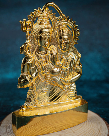 Murthi - Shiv Parivar Gold Finish - WBG1121
