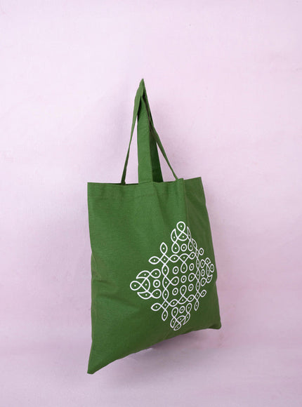 Rangoli Printed Cloth Bag - WBG1140