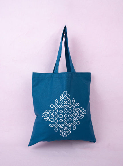 Rangoli Printed Cloth Bag - WBG1140