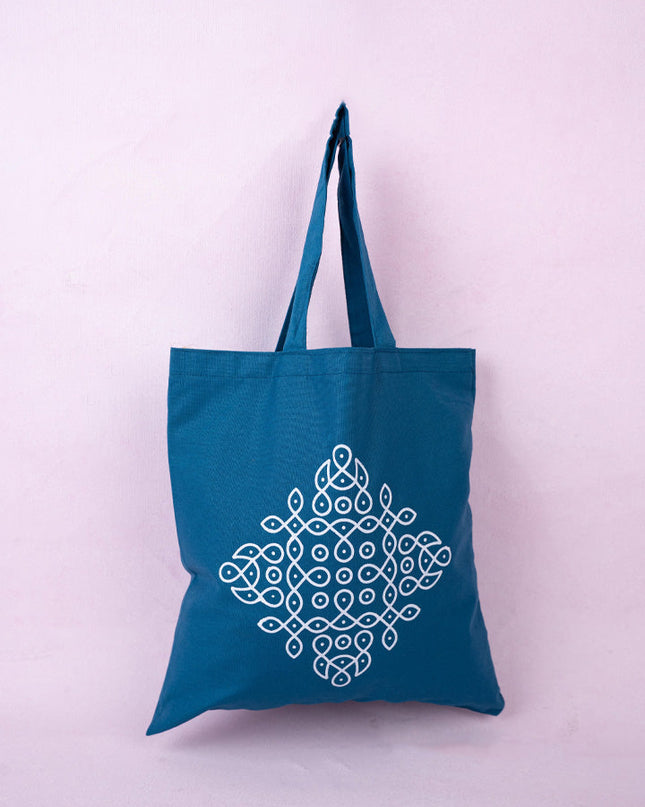 Rangoli Printed Cloth Bag - WBG1140