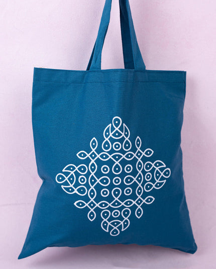 Rangoli Printed Cloth Bag - WBG1140