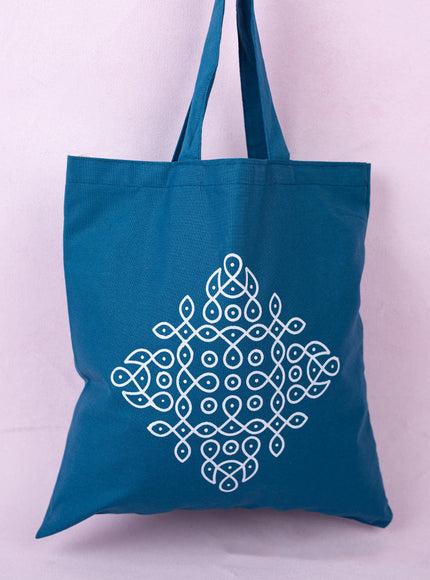 Rangoli Printed Cloth Bag - WBG1140