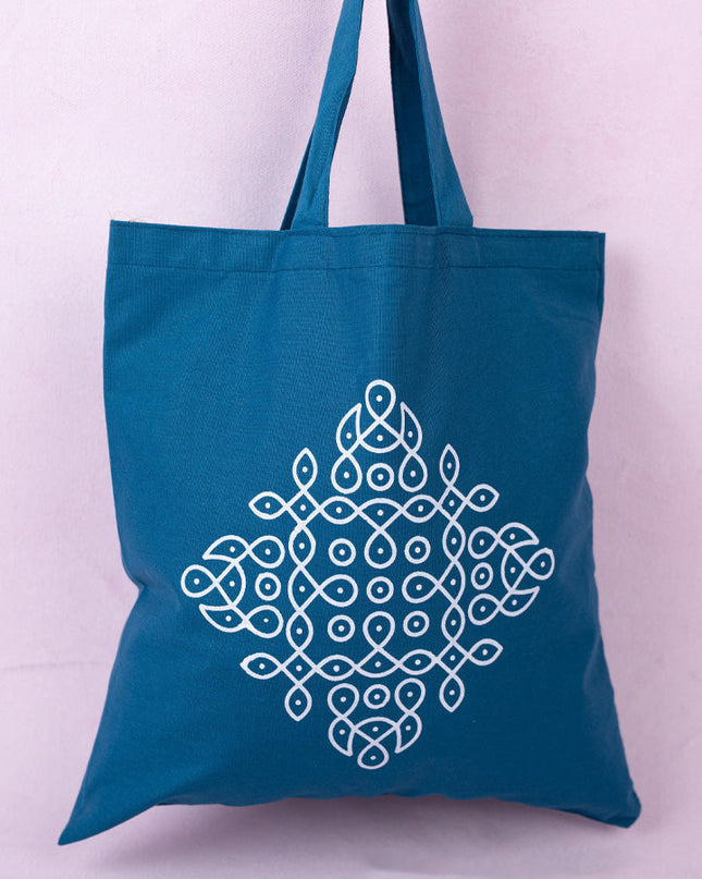 Rangoli Printed Cloth Bag - WBG1140