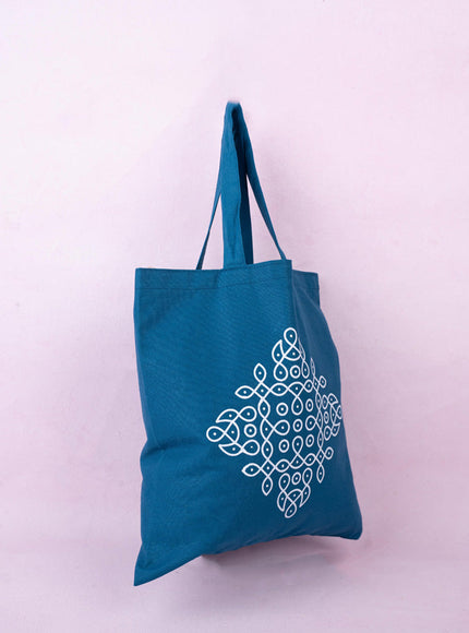 Rangoli Printed Cloth Bag - WBG1140
